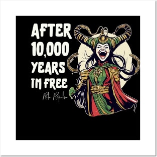 After 10,000 years I'm Free, Rita Repulsa Posters and Art